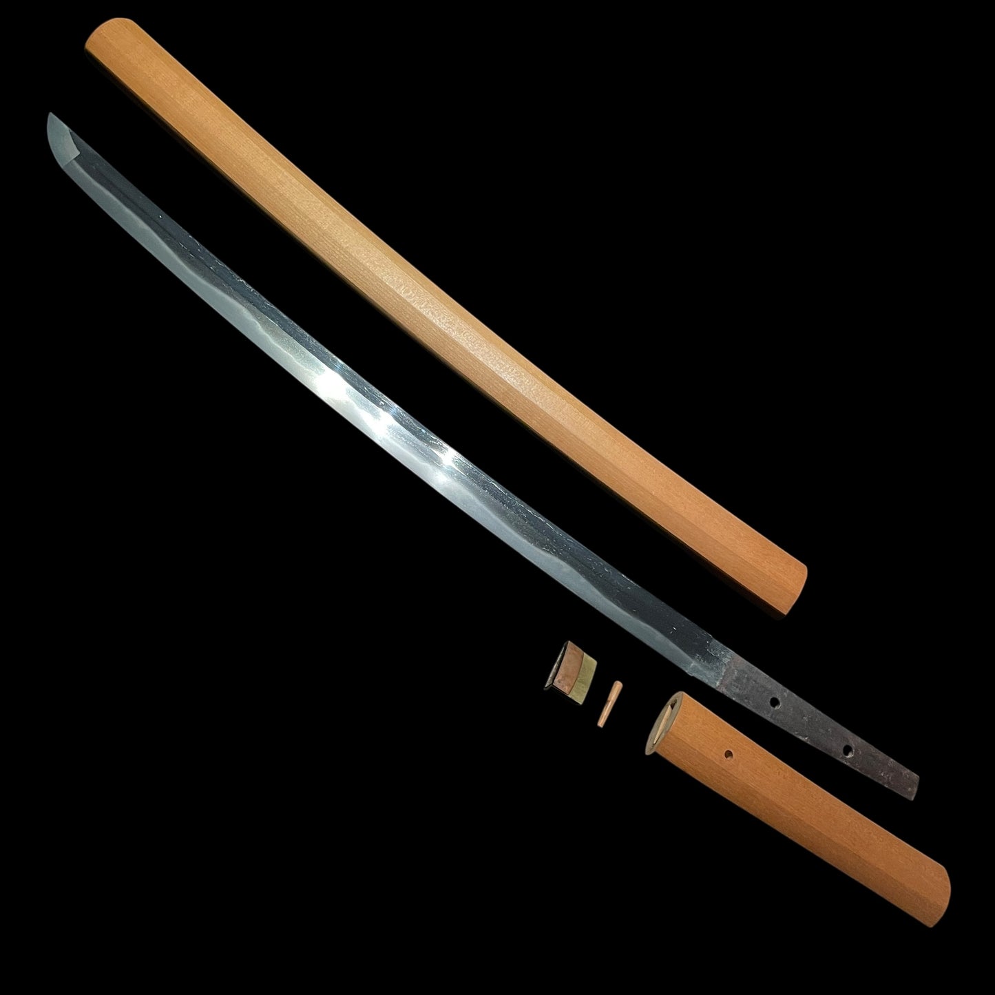 Gunome-Hamon 互目刃文 WAKIZASHI, Early Edo period mumei