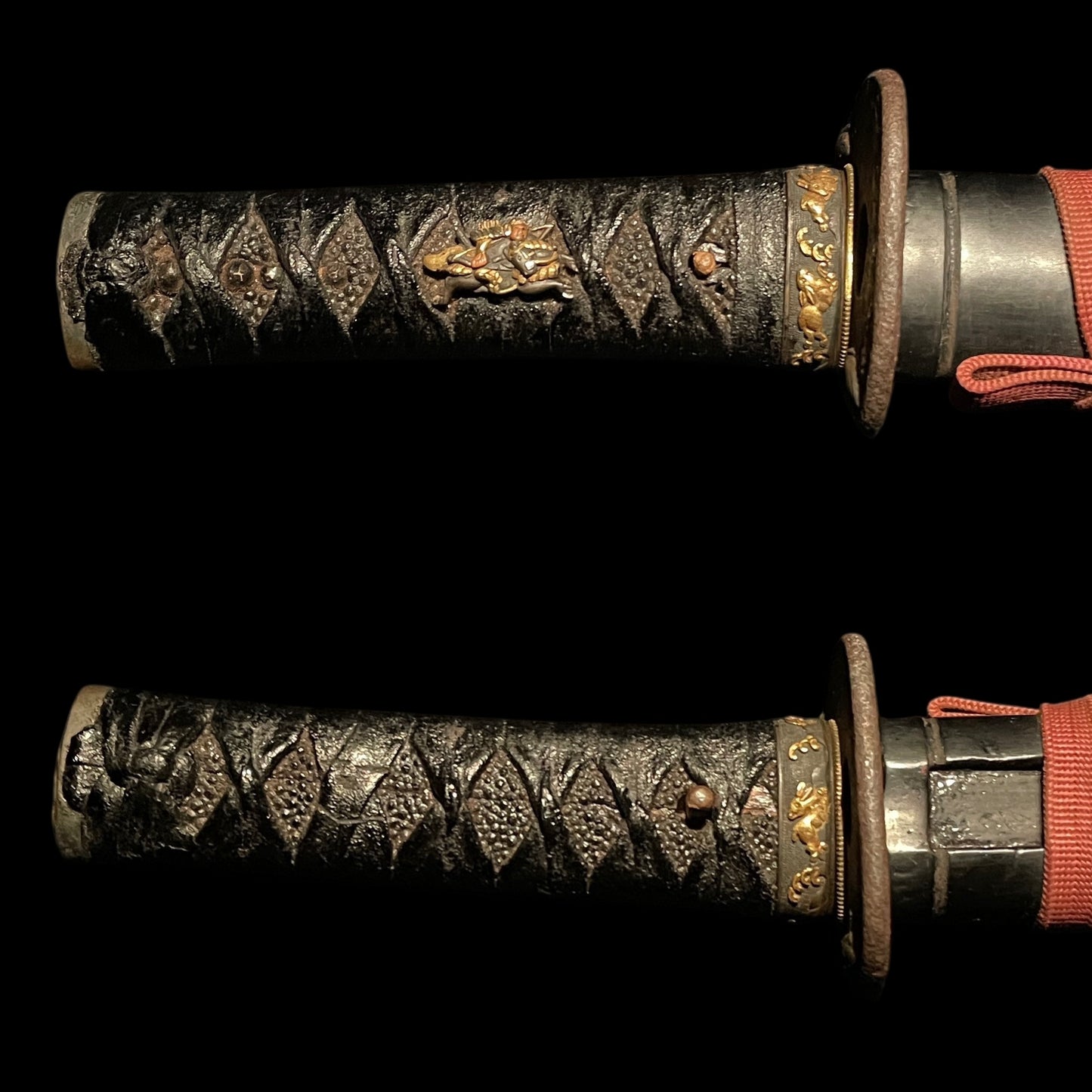 Bonji Horimono 梵字彫物, Sunnobi-Tanto 寸延短刀, Muromachi period mumei