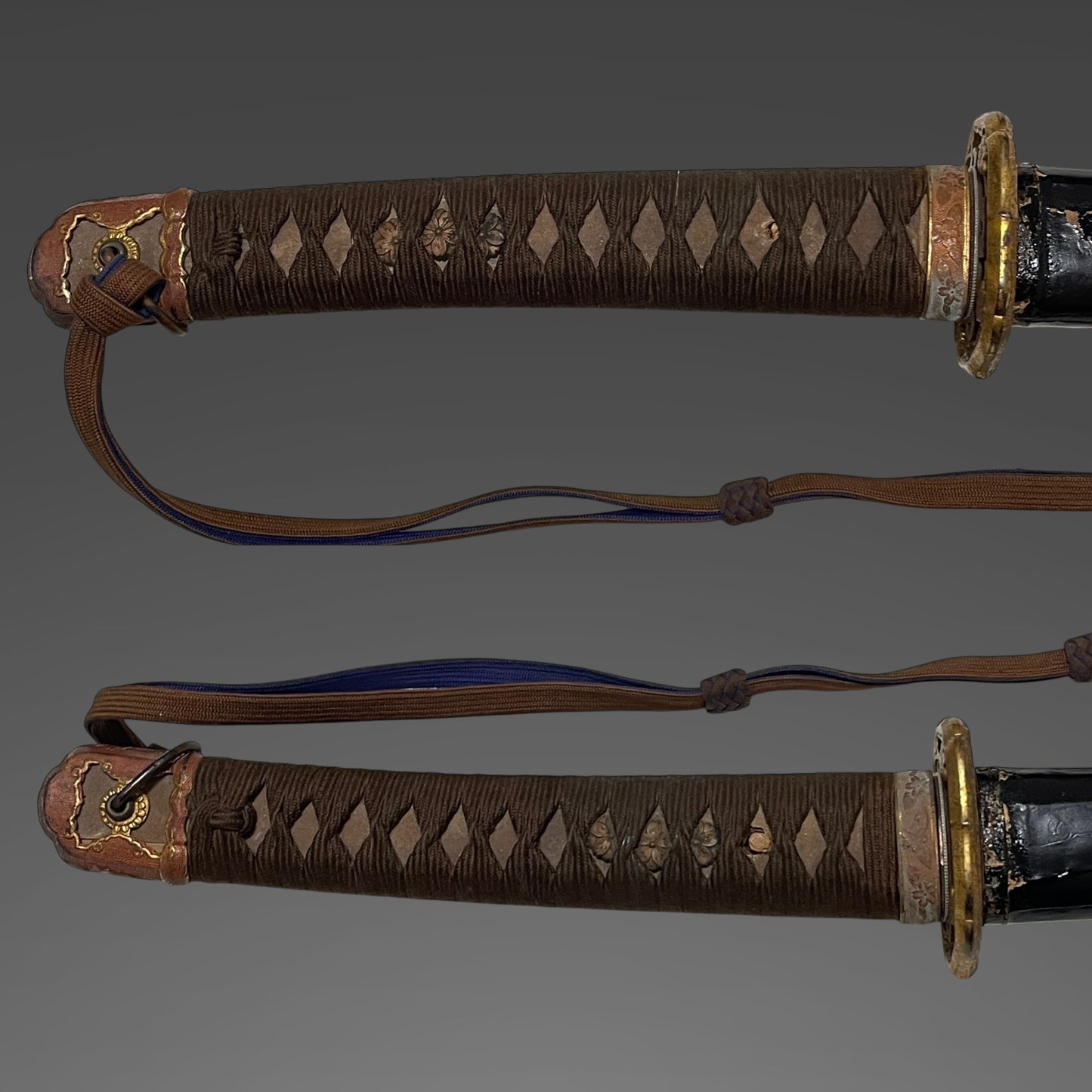 Long Ryakushiki-GUNTO 略式軍刀 with Tassel, WW2 Japanese Army Officer Sword