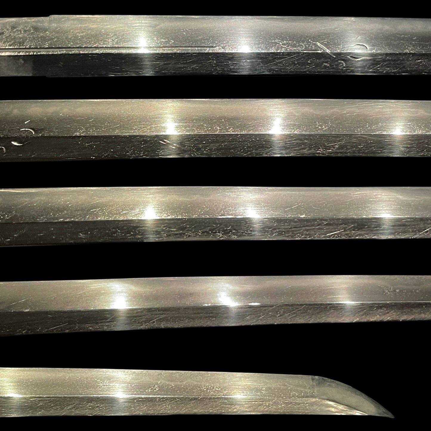 Bonji 梵字 Horimono Long Wakizashi, 石州直綱作之 太刀ヲスリ上ル 文化六年二月吉日 signed, Edo period