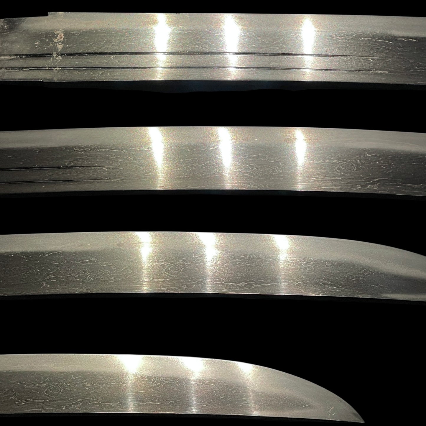 Hirazukuri Danbira Wakizashi, Wide blade, Edo period mumei