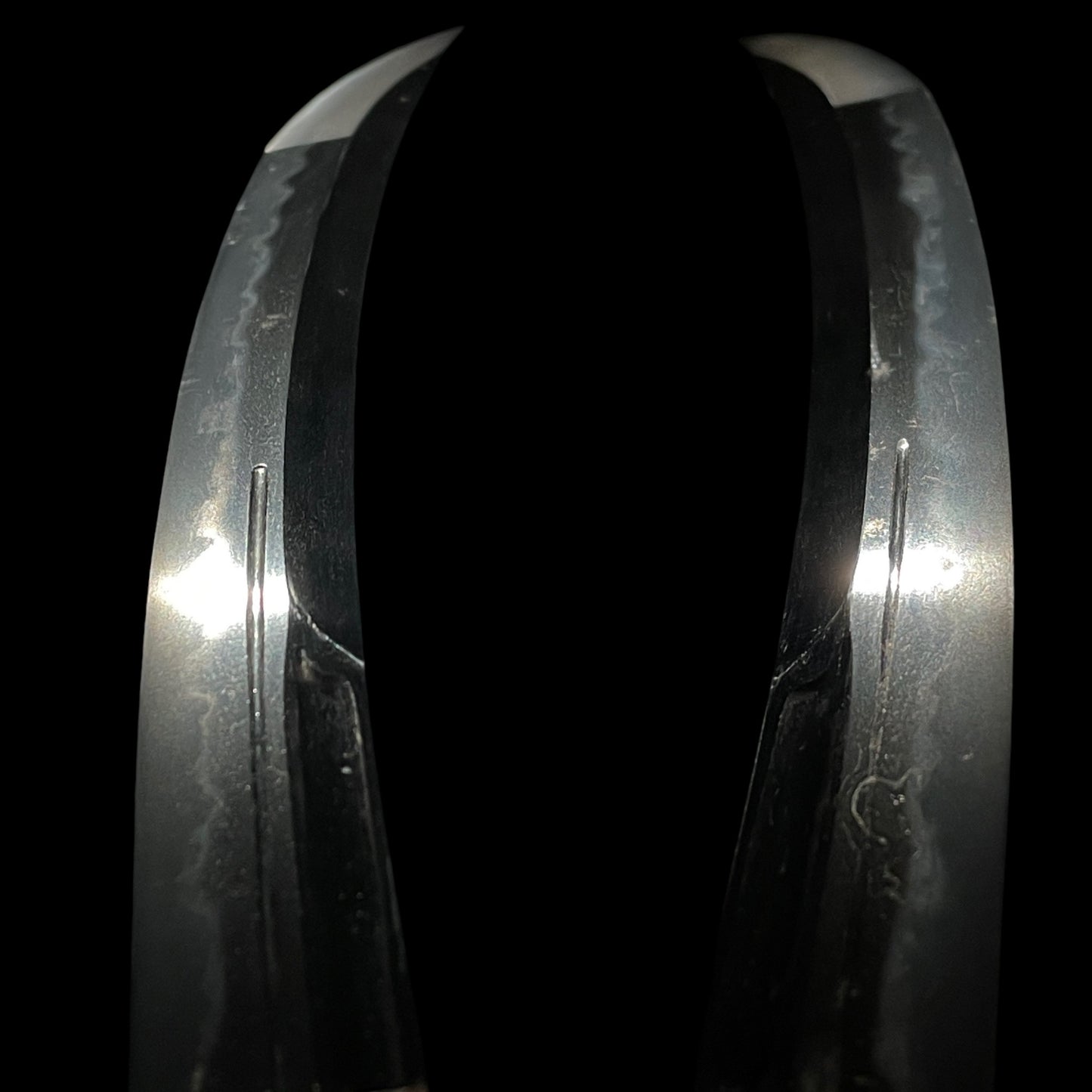 NAGINATA-NAOSHI 薙刀直し, Ookissaki 大切先 Wakizashi, Muromachi period mumei