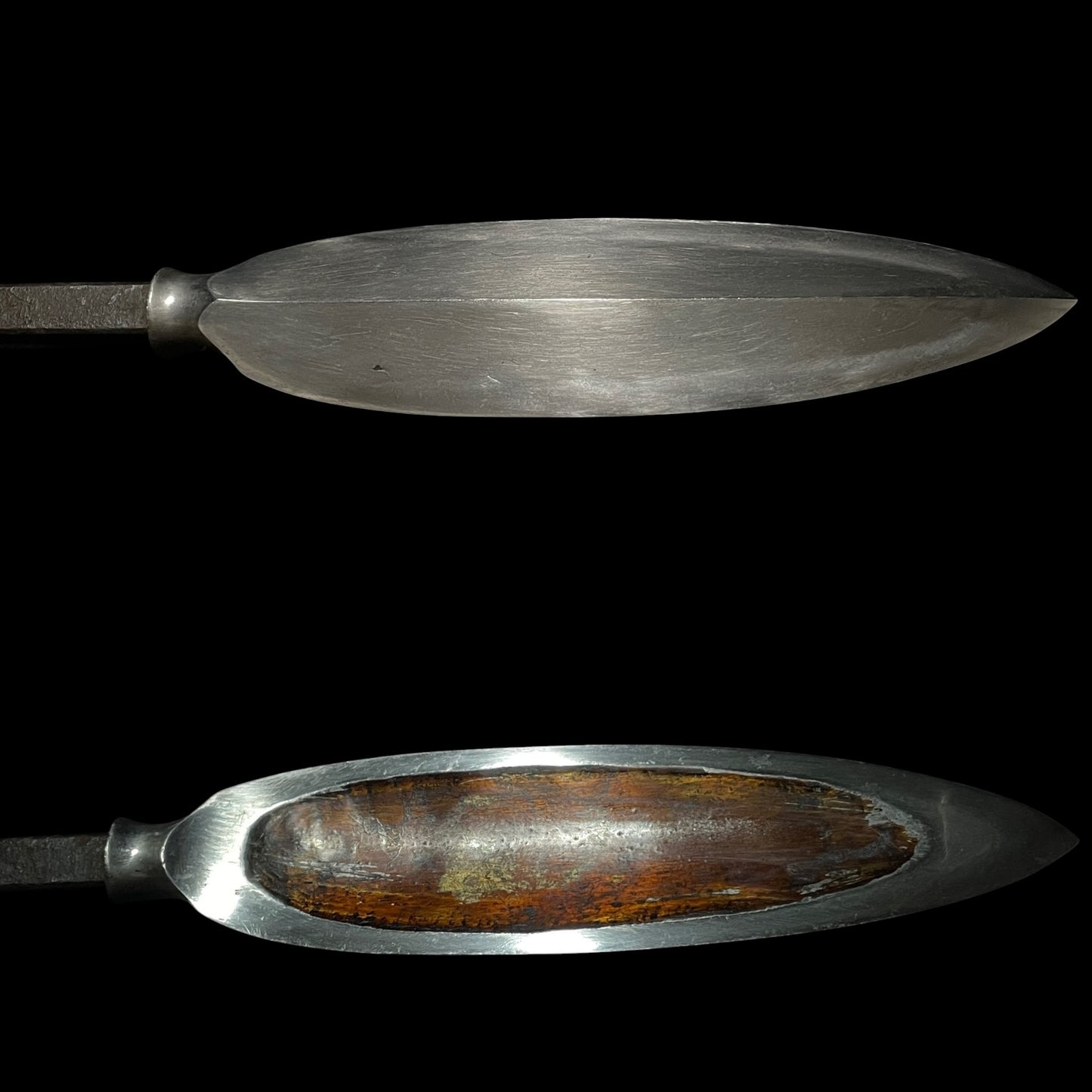Rare style Sasaho-Yari 笹穂槍, Ama Yoshihisa 天吉久 signed, Muromachi period