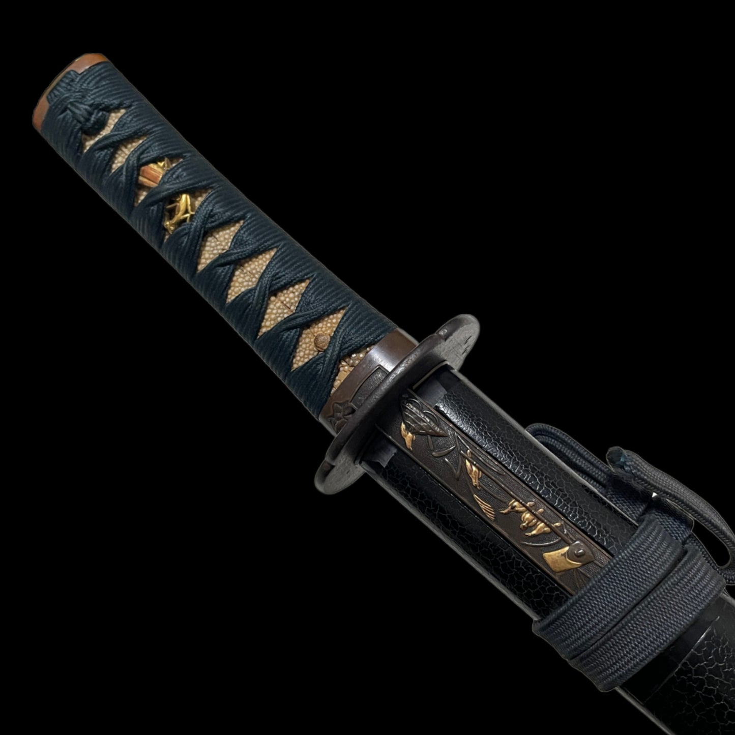 Ookissaki Nagamakinaoshi-Zukuri 長巻直造 Wakizashi, Ecchunokami Takahira signed