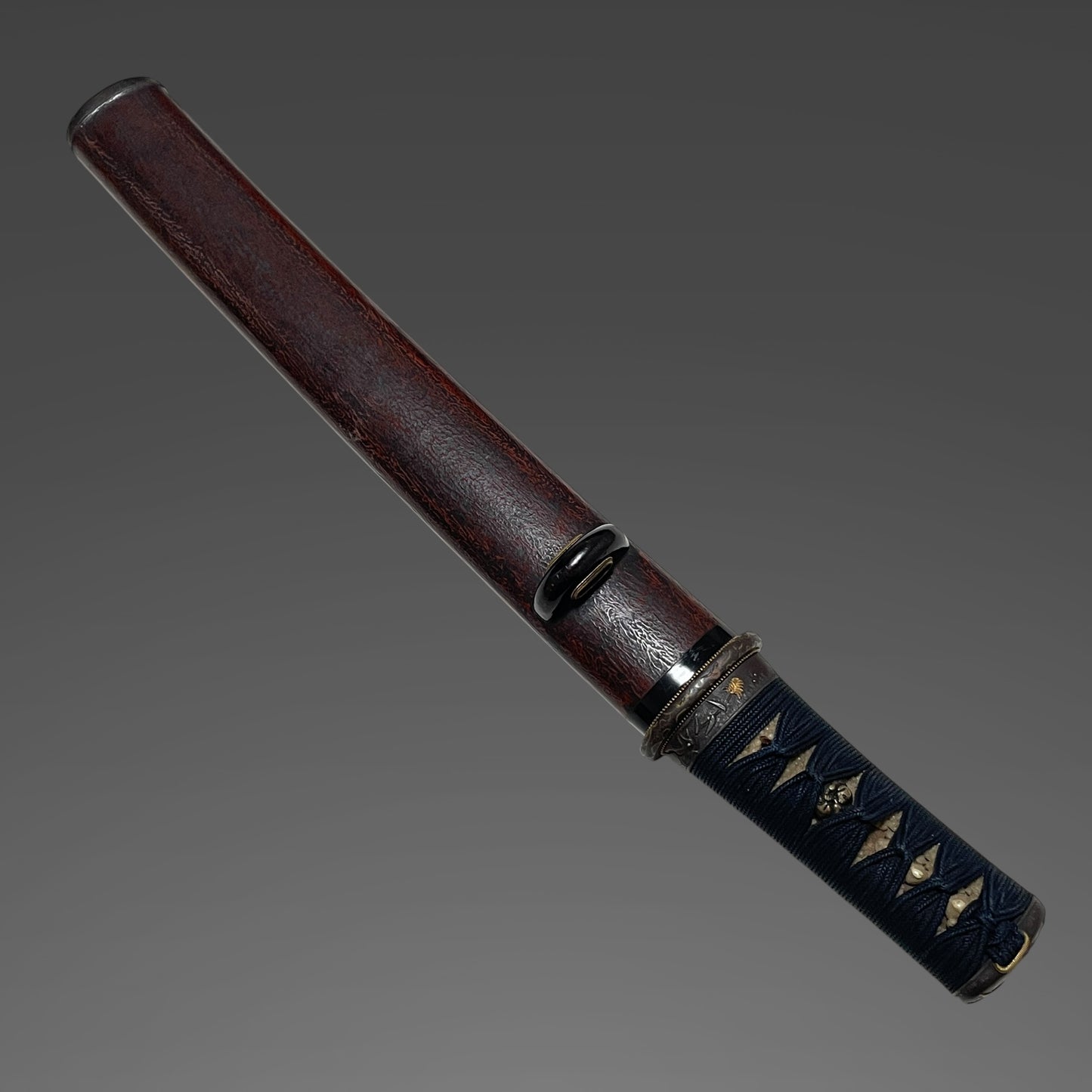 Dragonfly Fittings Red TANTO, Late Edo period mumei