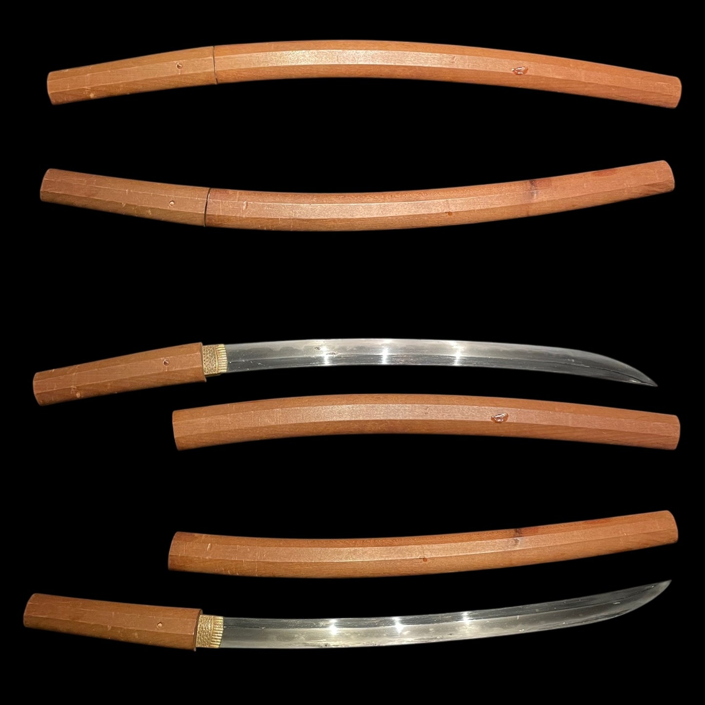 Shobuzukuri Wakizashi 菖蒲造脇差, Wide Blade, Muromachi period mumei