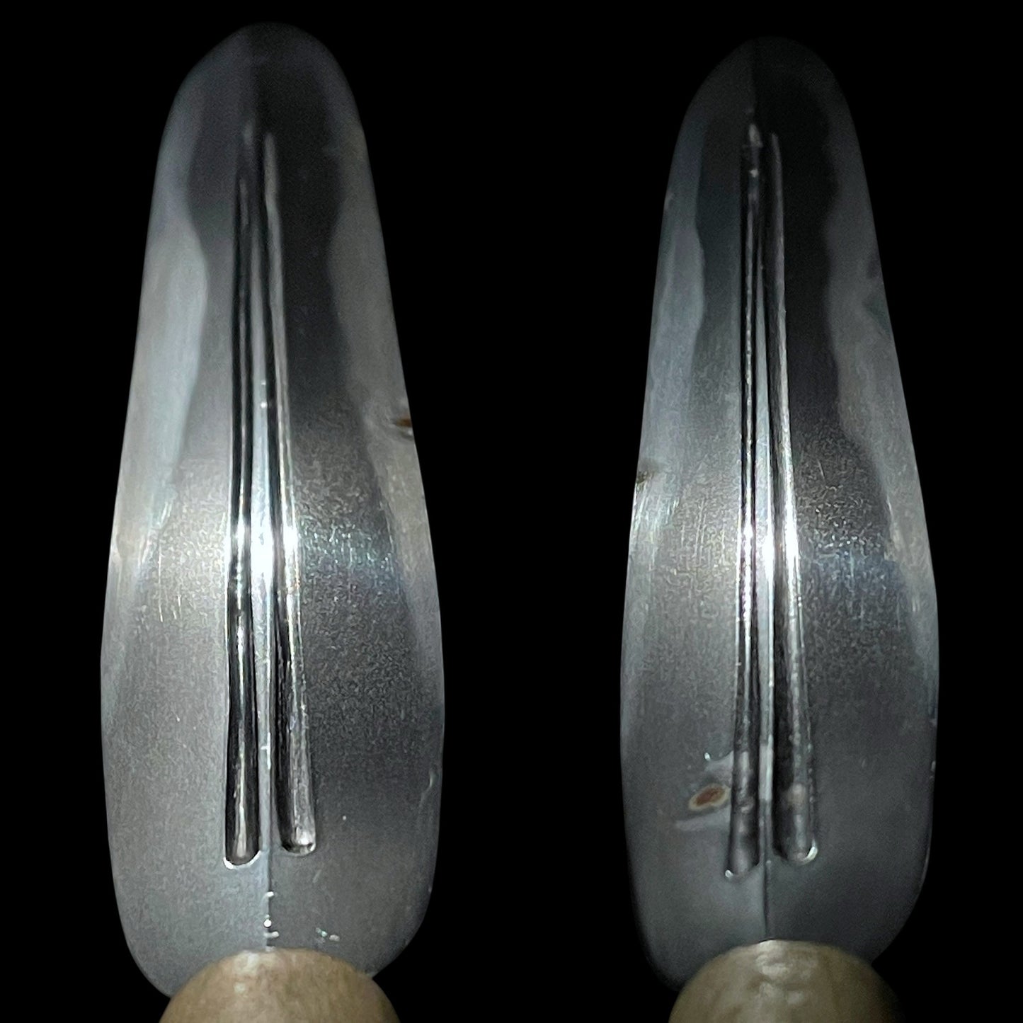 両鎬笹穂槍 Ryoshinogi Sasaho Yari, 二筋樋 Futasujihi, Edo period mumei