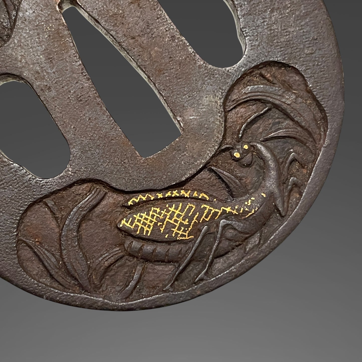Toppei Koshirae 突兵拵 Long Wakizashi, Mantis Tsuba 蟷螂鍔,  Bishuju Morimitsu 備州住守光 signed