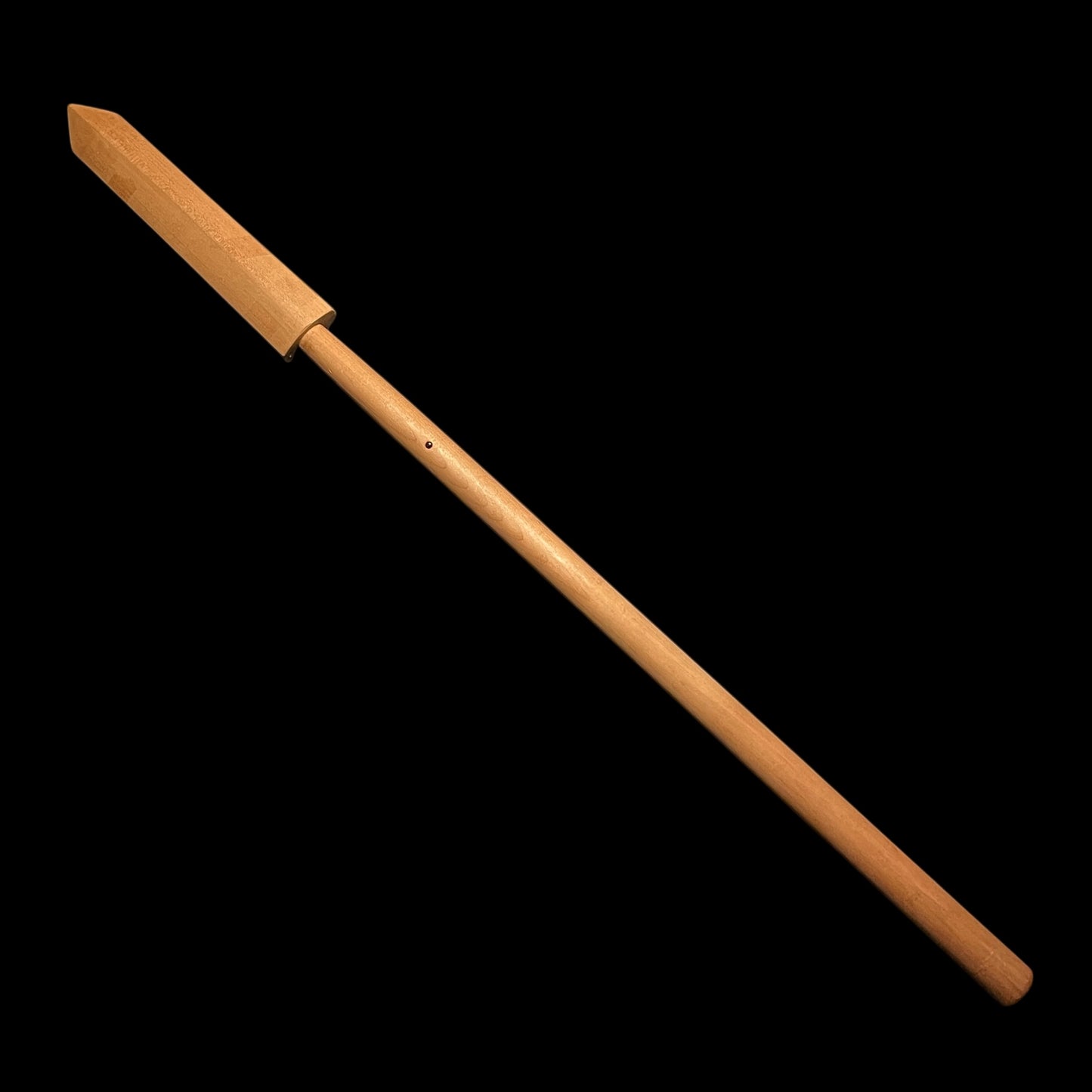 Hirasankaku Yari 平三角槍 in Shirasaya, Bishu 尾州 signed, Edo period