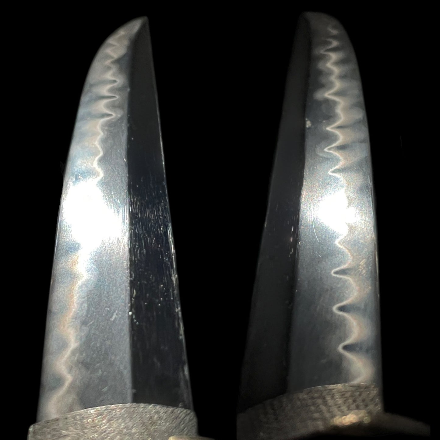 Red Matsushiro Koshirae TANTO, Rare Style blade,  Brass Fittings