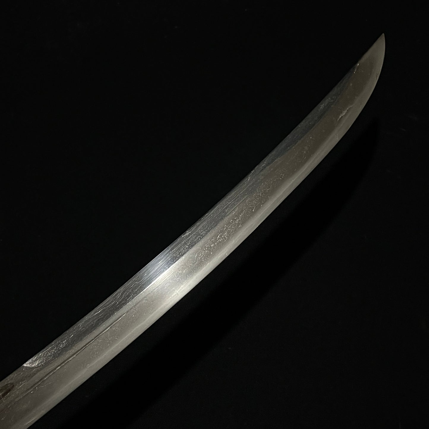 Naginata-Naoshi Zukuri 薙刀直造  Wakizashi, Oninanako Fuchikashira 鬼魚々子縁頭, Edo period