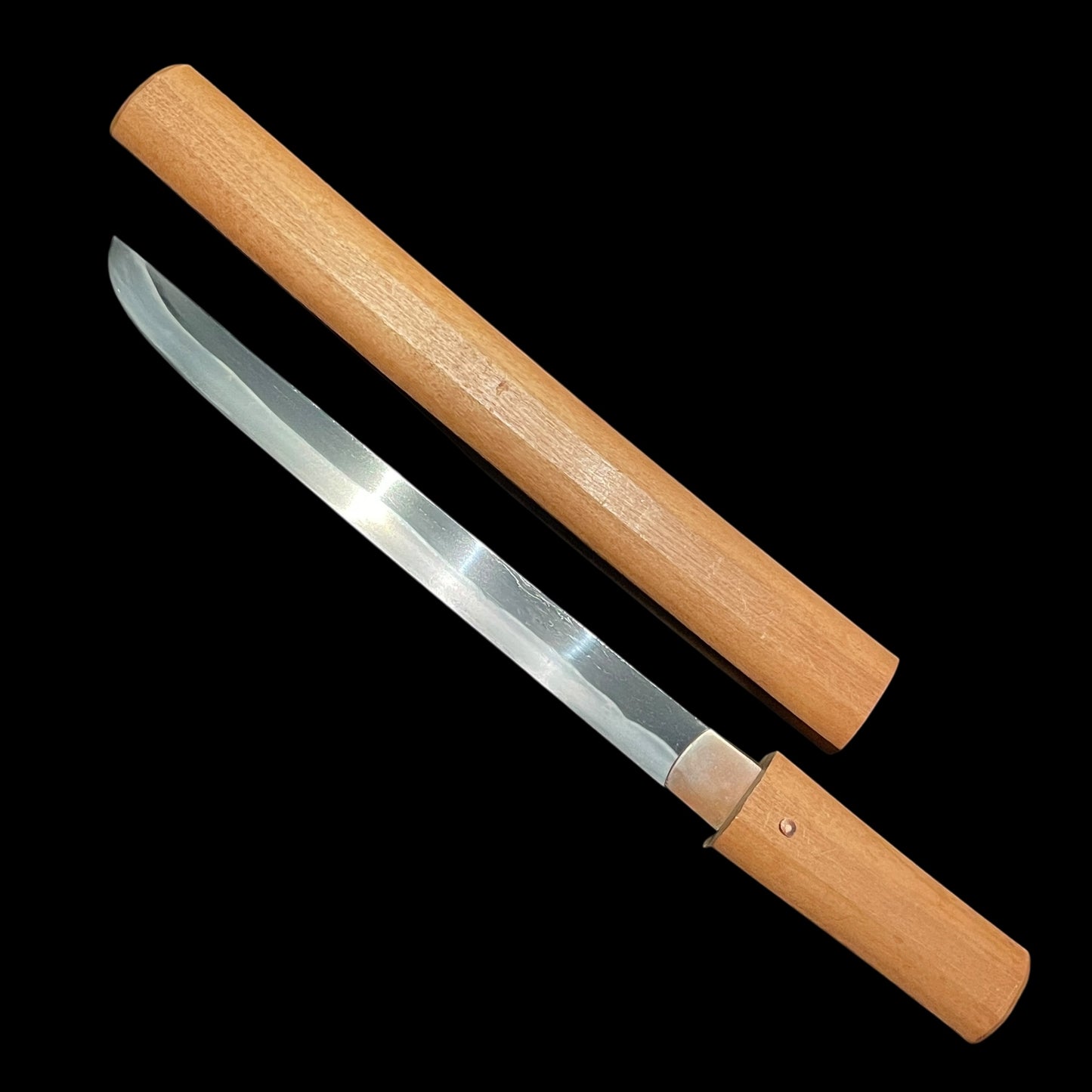 Rare style KATAHIRA-ZUKURI 片平造 TANTO, Edo period mumei