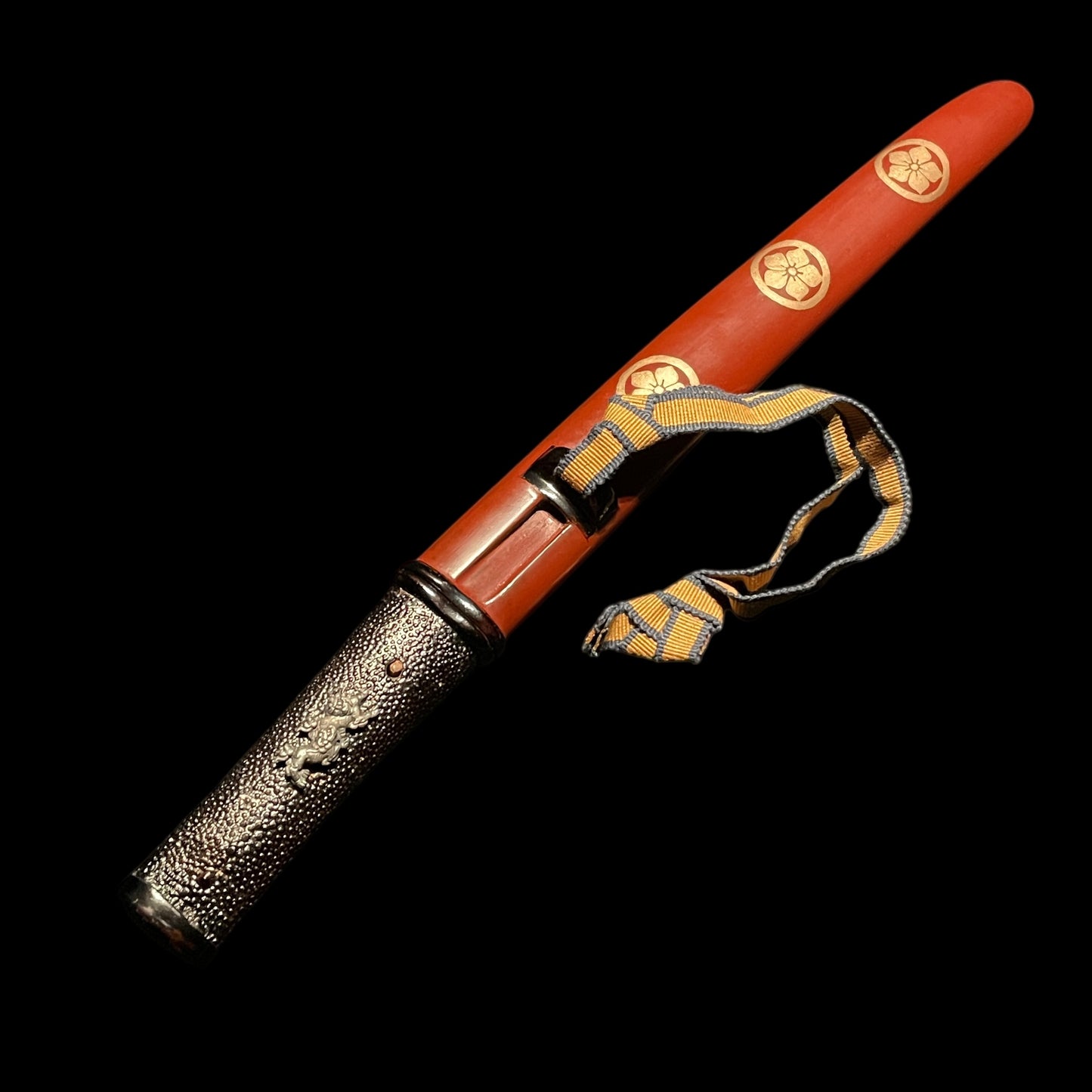 HITATSURA 皆焼, Rare Style Hamon TANTO, Hakushuju Hiroga 伯州住広賀 signed