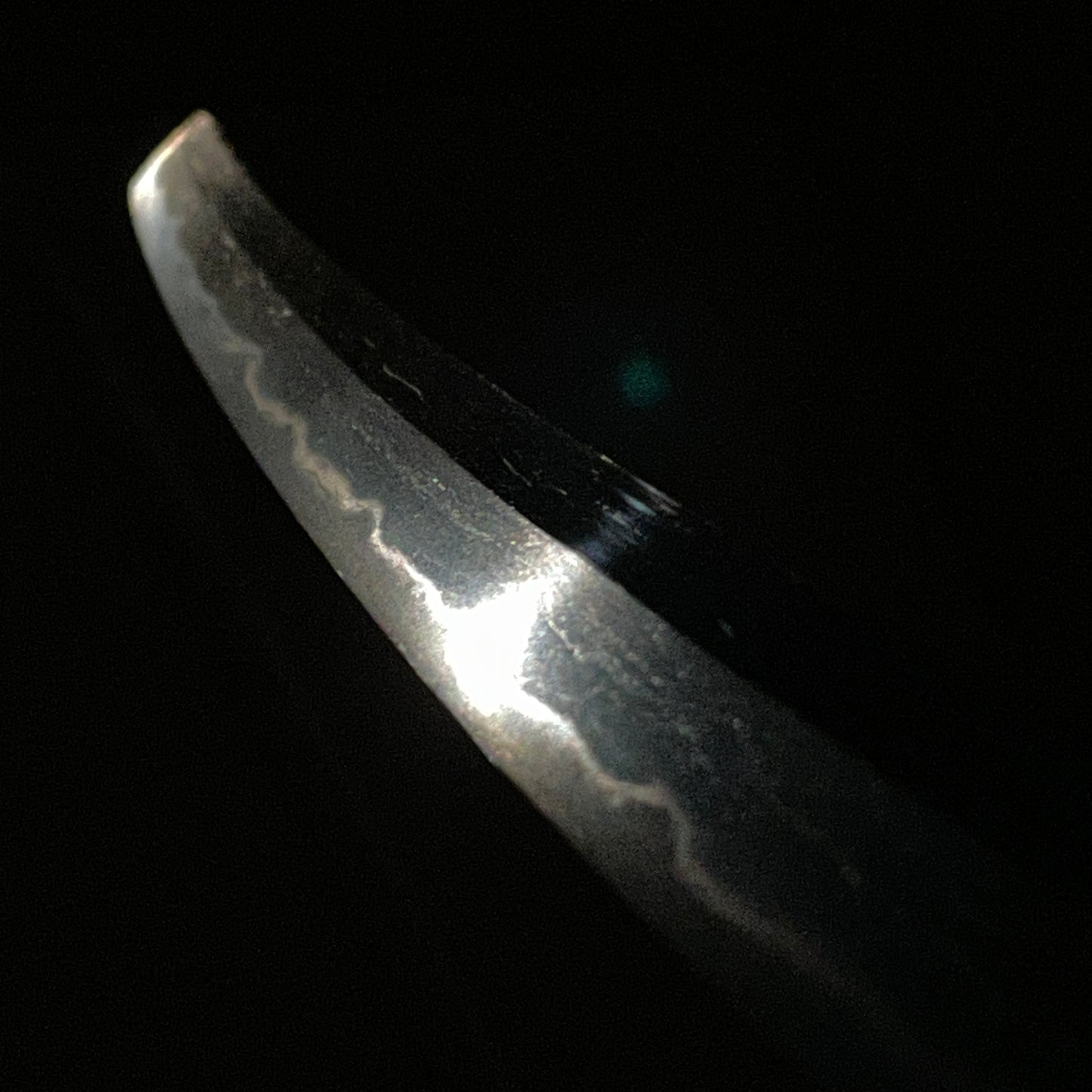 Masamehada 柾目肌 KATANA, Flowers and Vase Fuchikashira, Edo period mumei