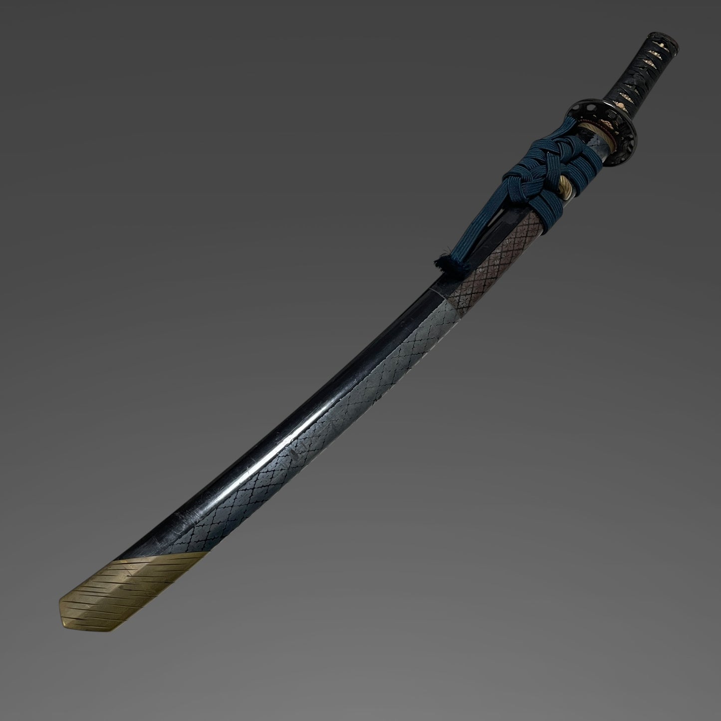 Omeshi-Koshirae お召拵え Wakizashi, Bishuosafune Sukemitsu February 1471 signed, Muromachi period