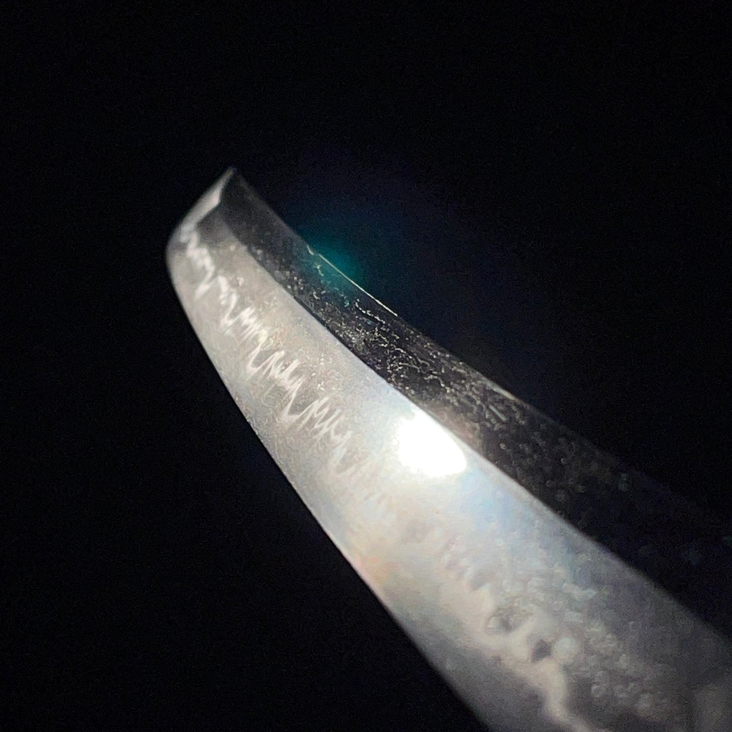 Amazing Hamon Short WAKIZASHI in Shirasaya, Edo period mumei