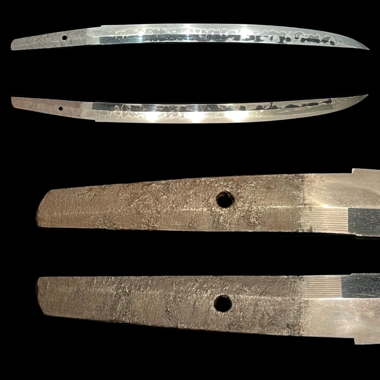 HITATSURA 皆焼 Wakizashi, Jakushu Fuyuhiro 若州冬広, Muromachi period, NBTHK Certificate