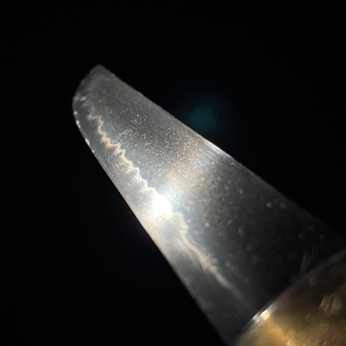 Aikuchi Style TANTO, Butterfly menuki, Late Edo period mumei
