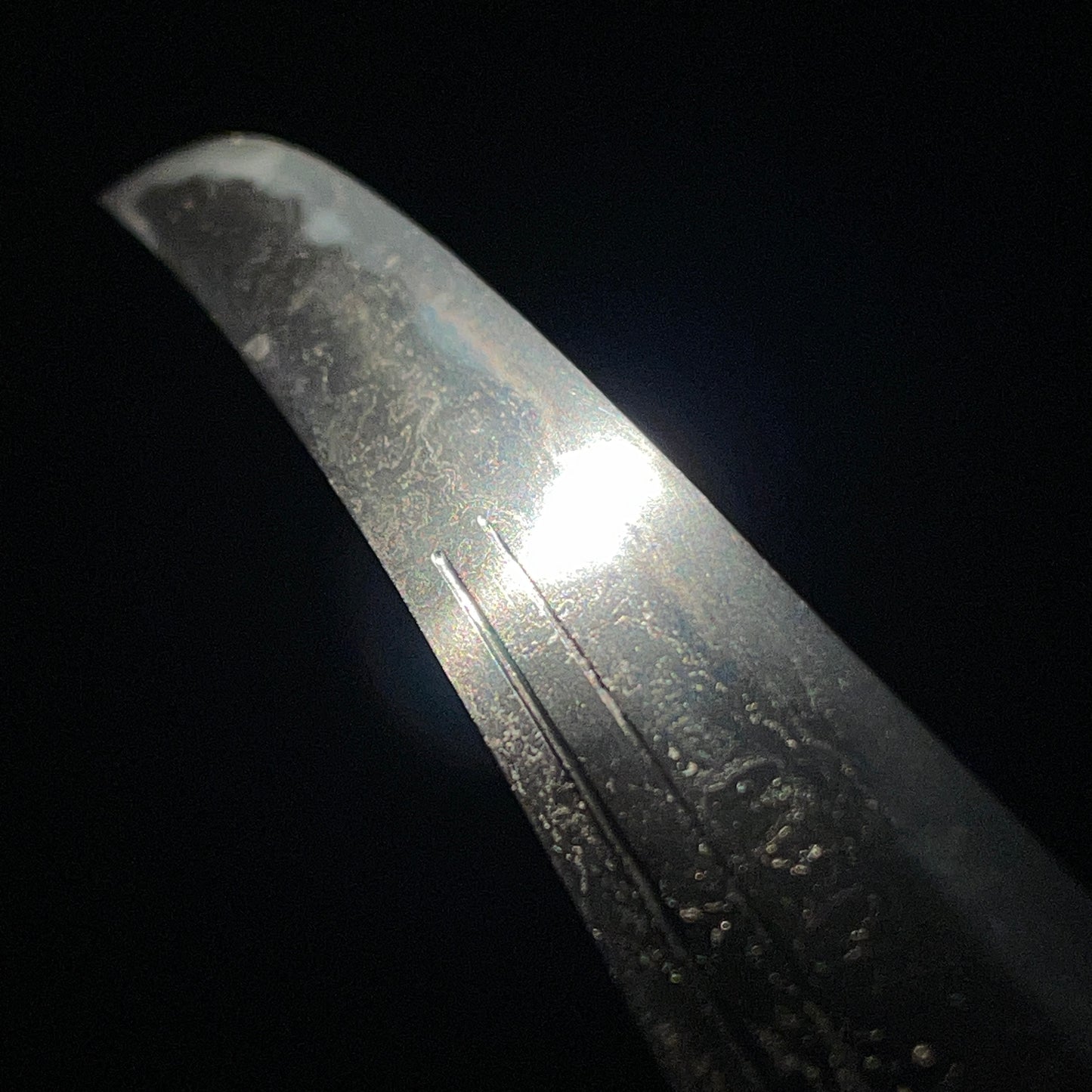 Gisuke 義助 signed Sunnobi-Tanto 寸延短刀, Muromachi period