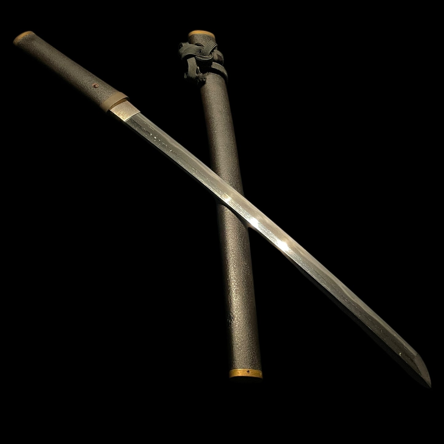 Jyumyo 壽命 signed Aikuchi Style Wakizashi, with Shirasaya, Edo period