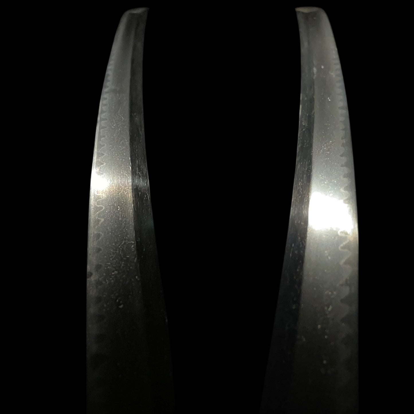 Handachi Koshirae 半太刀拵 Wakizashi, Gunome-Hamon 互目刃文, Edo period mumei
