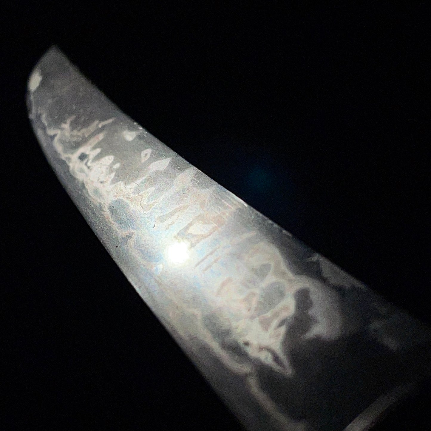 HITATSURA 皆焼 TANTO, Daruma Kashira, Signed Tsuba, Copper Fittings with Kozuka