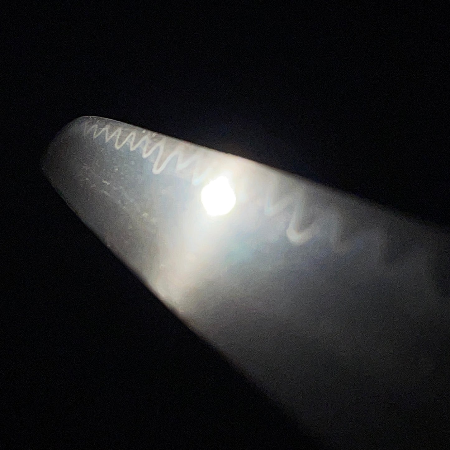 Gunome-Hamon 互目刃文 Tanto, Thick and Straight blade, Edo period mumei