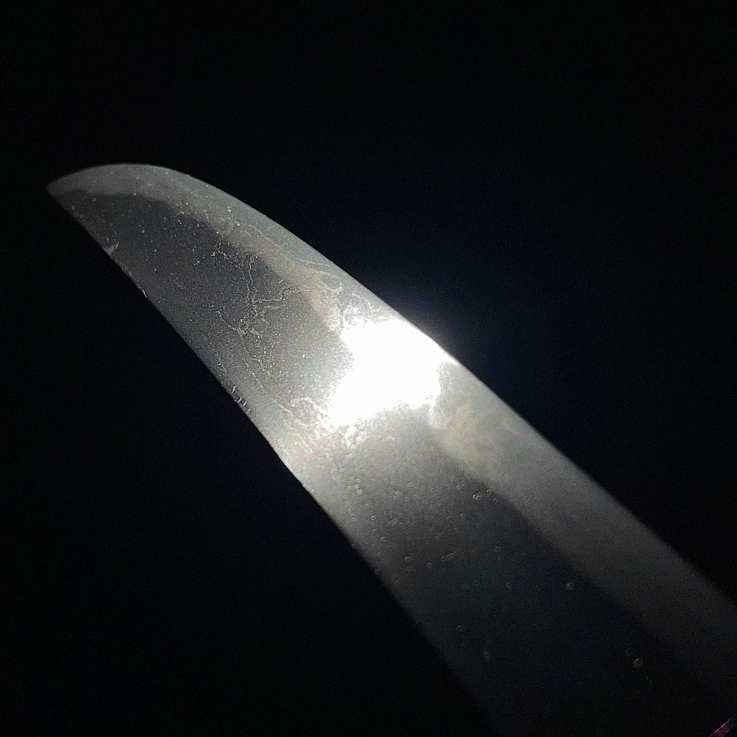 Long Hirazukuri Wakizashi 平造り脇差, Muromachi period mumei