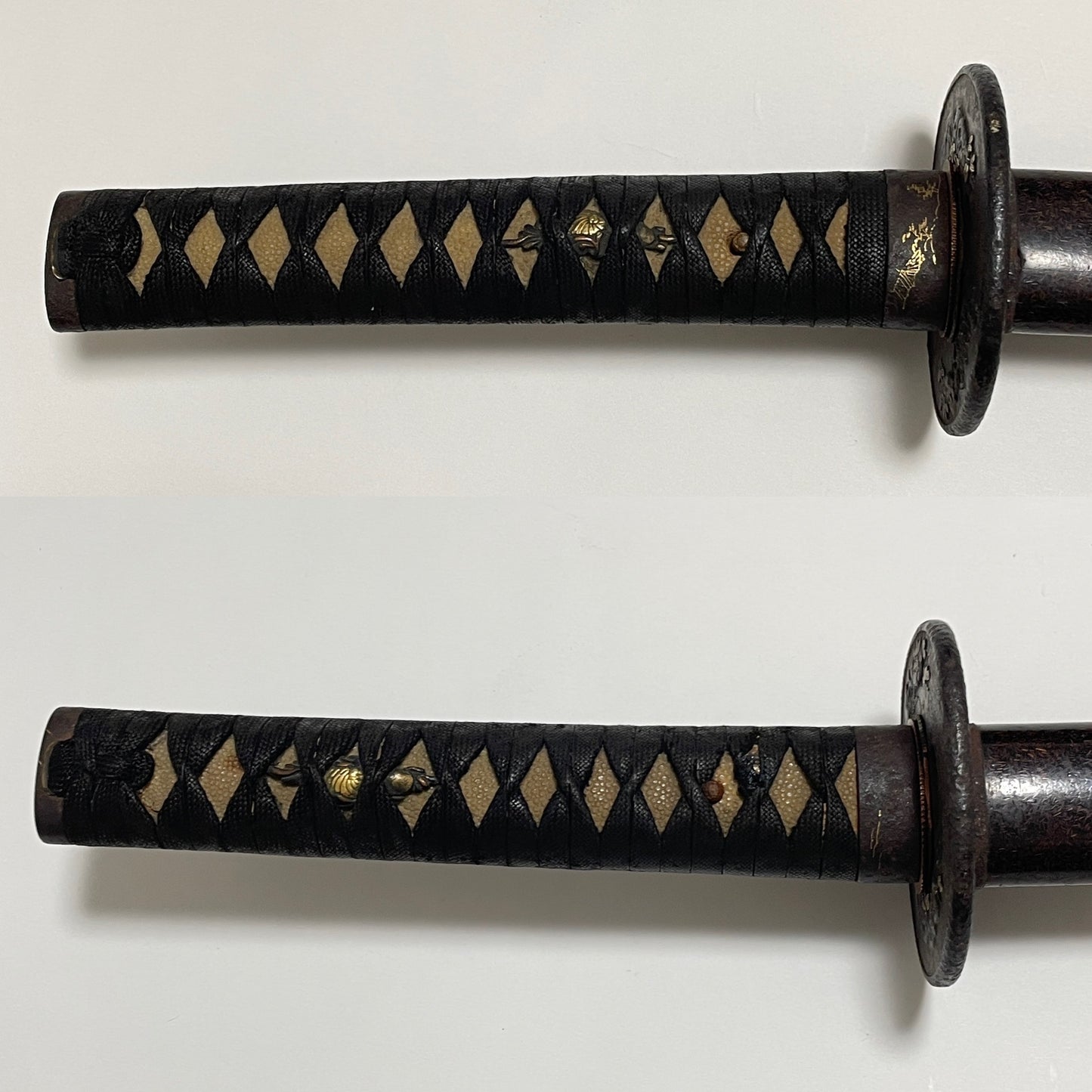 KOTO Katana Muromachi period mumei, Iron Fittings Practical Koshirae