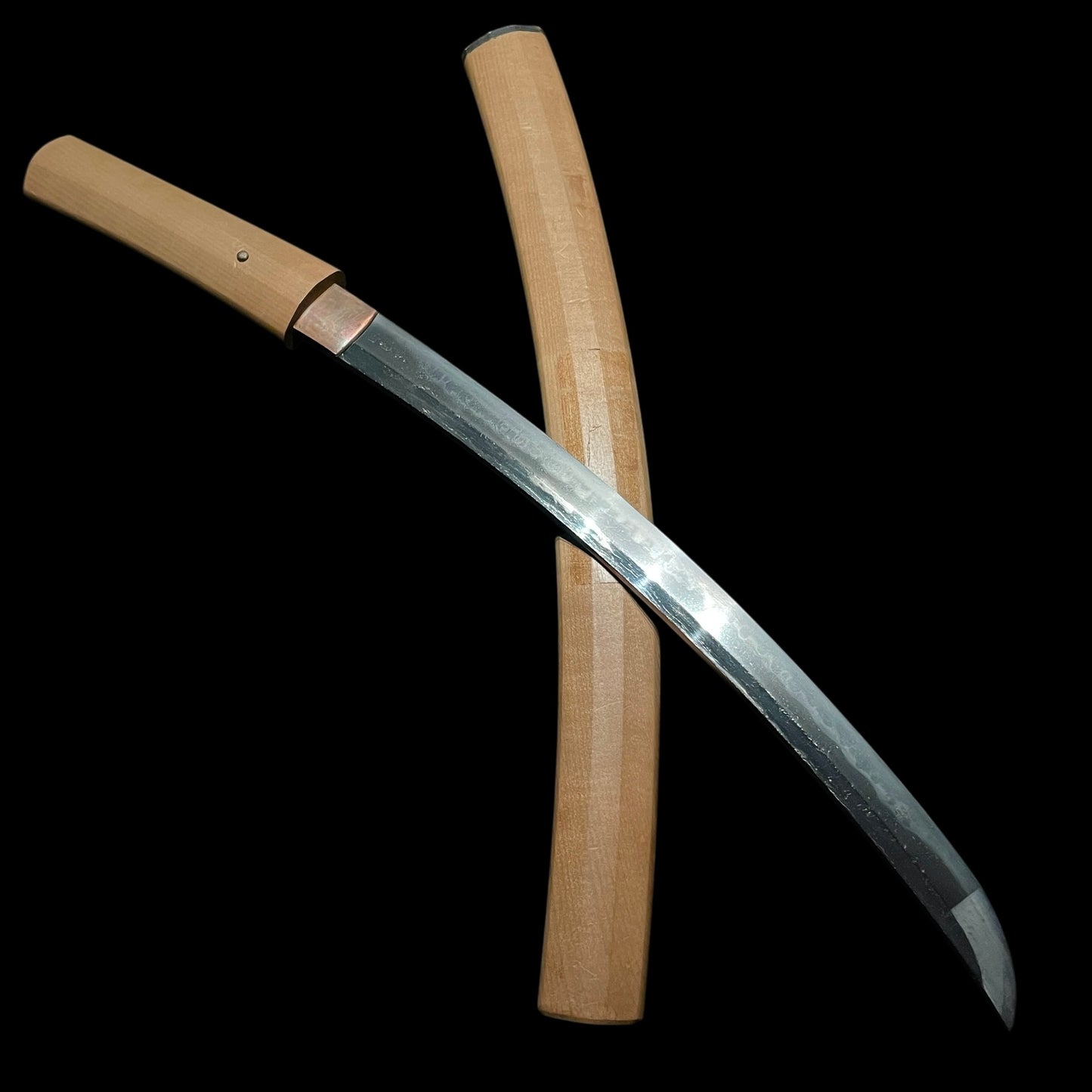 For Special purposes, Oozori 大反 Wakizashi, Amazing Hamon, Edo period mumei