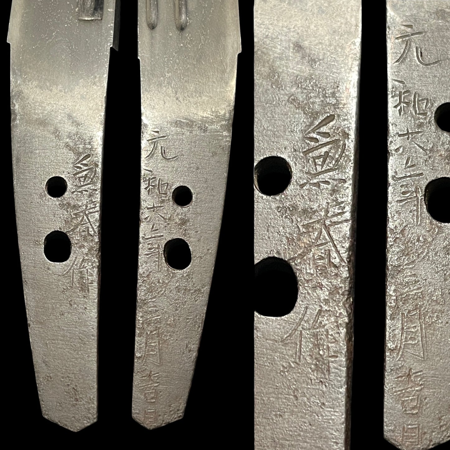 Hirazukuri Wakizashi, Kaneharu saku March 1620 兼春作 元和六年三月吉日 signed, Early Edo period