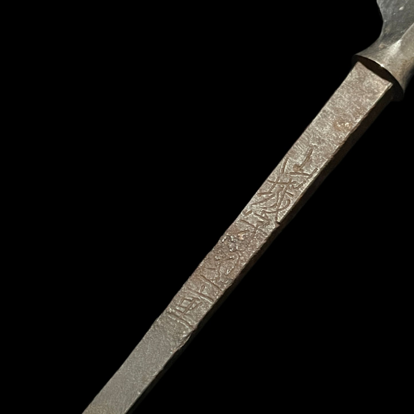 JUMONJI-YARI 十文字槍, Yamashironokami Kunishige 山城守國重 signed, Early Edo period