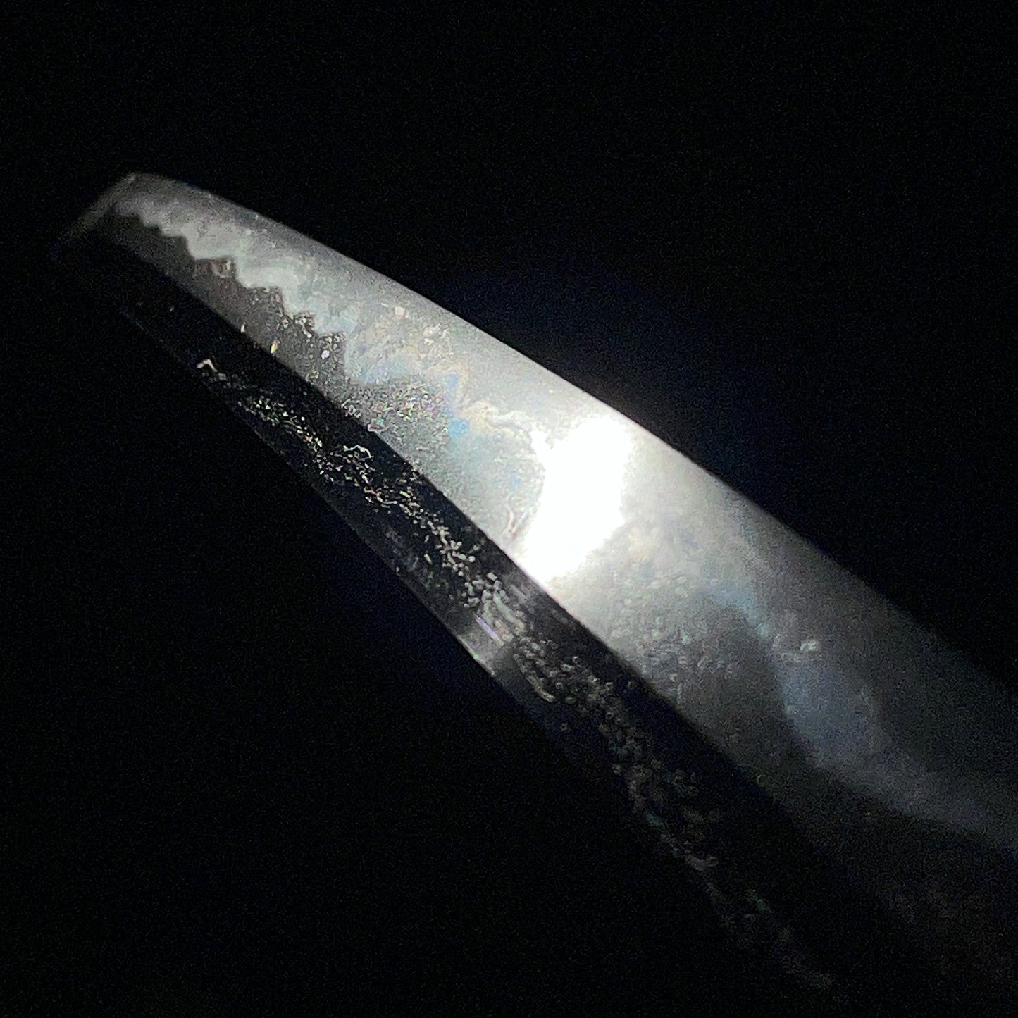 Hishuju Hironaga 肥州住廣長 signed Wakizashi, Ishimochiishi Saya 石首魚石鞘, Edo period
