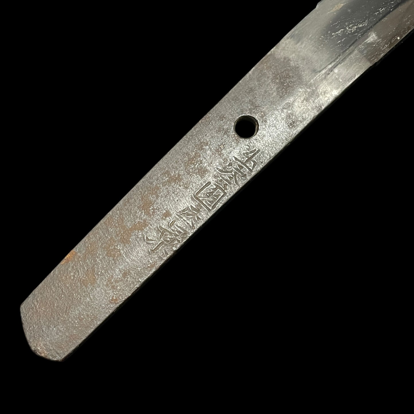 Izumikoku Masakage signed Wakizashi, Aoi Fuchikashira, Signed Tsuba, Edo period