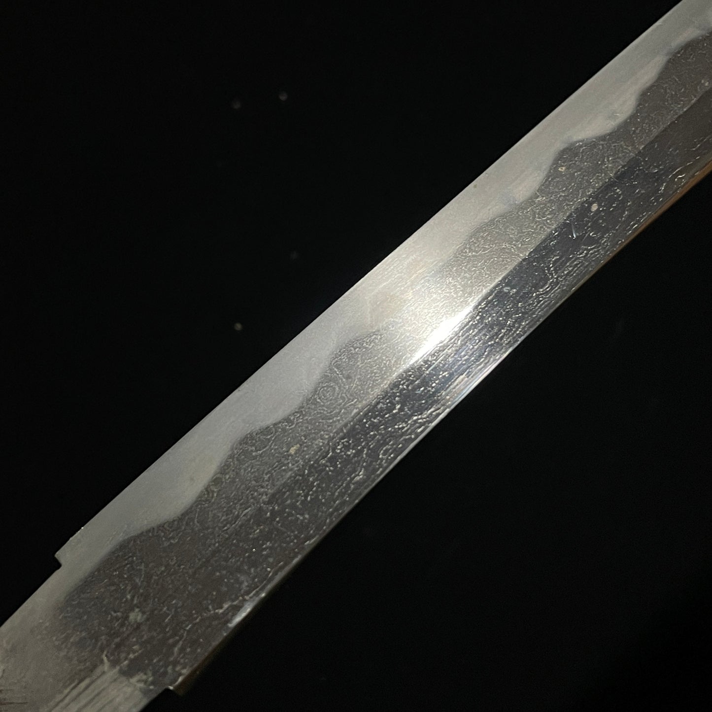 Kanemoto 兼元 signed Long WAKIZASHI, Boar Fuchikashira, Edo period