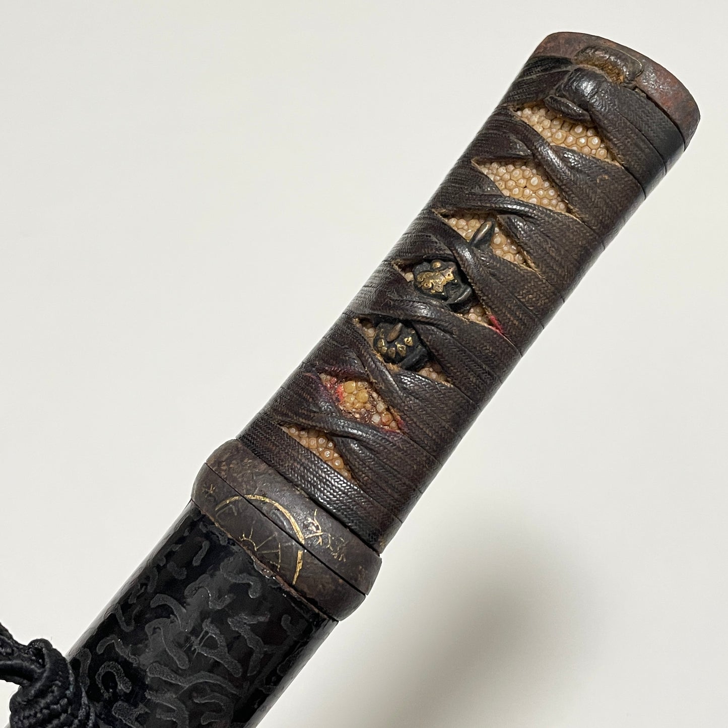 AIKUCHI YOROIDOSHI Tanto, Fujiwara Hideyuki May1869 藤原英行 signed, with Kozuka