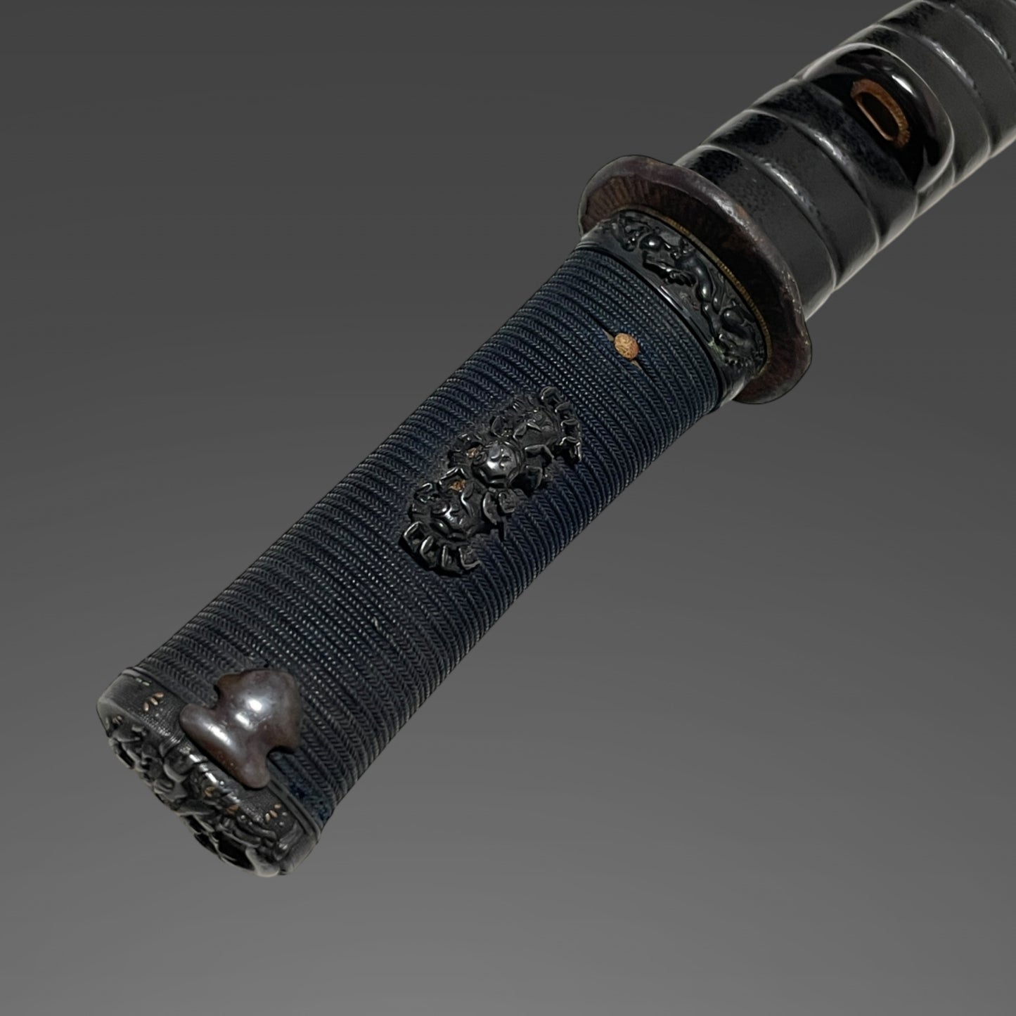 印籠刻鞘拵 Inrokizamisaya Koshirae, Ujifusa 氏房 signed TANTO, Muromachi period