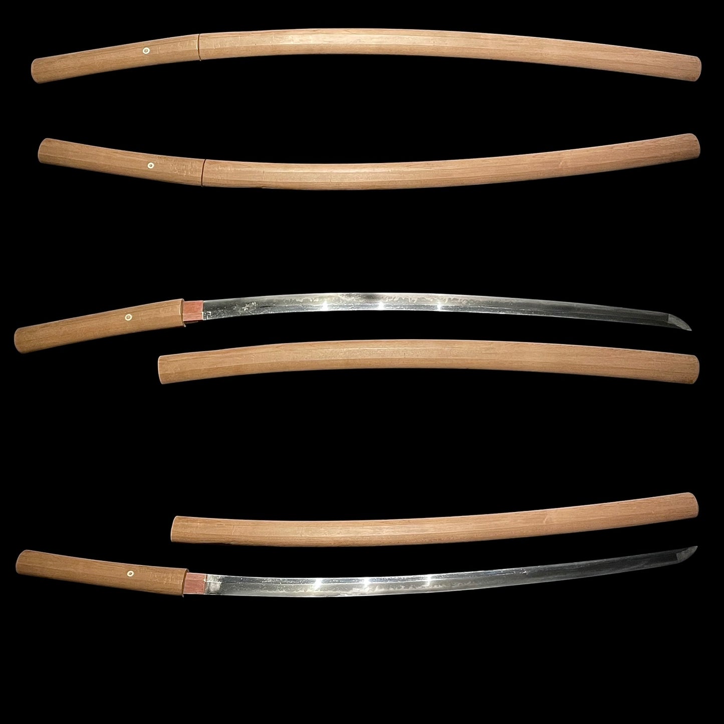 Amazing Hamon KATANA, Oohara Sanemori 大原真守 signed, Late Edo period