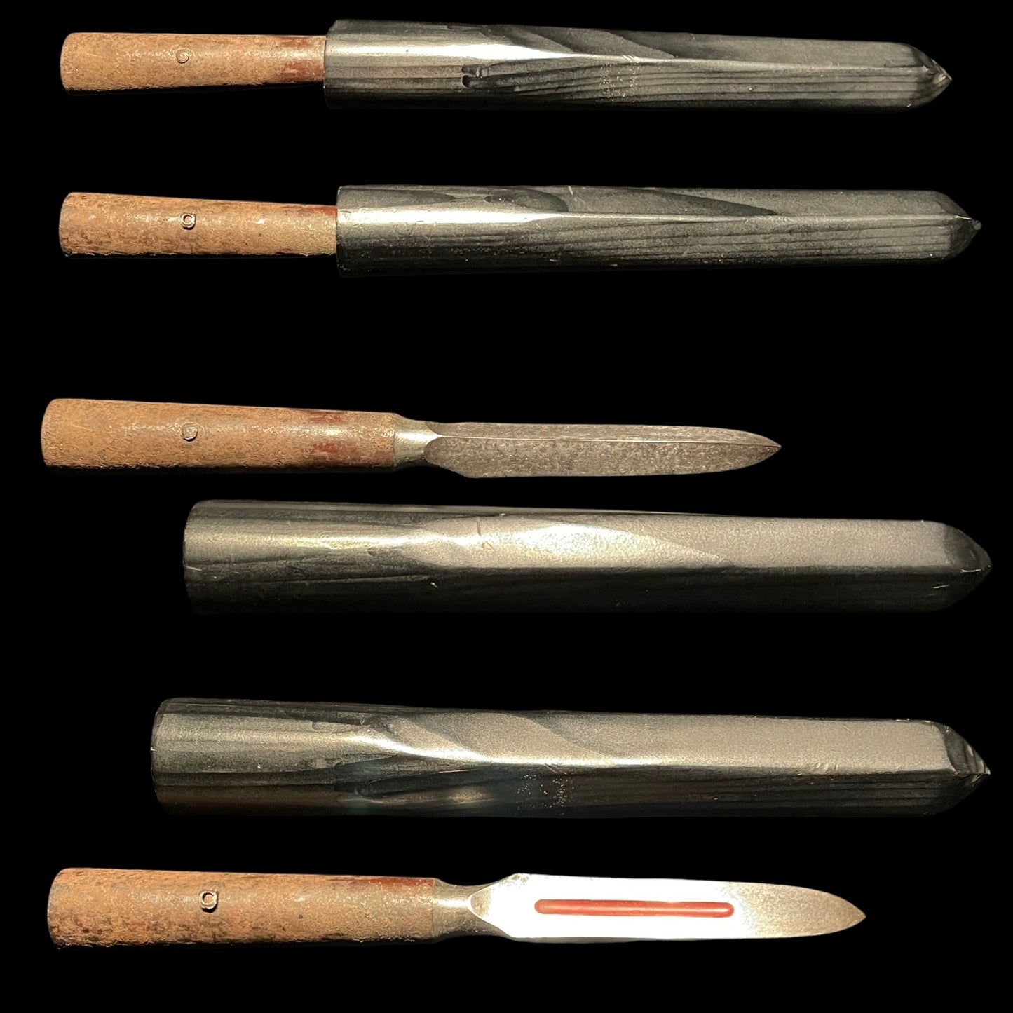 FUKURO-YARI 袋槍 Rare style Japanese Spear, Edo period mumei