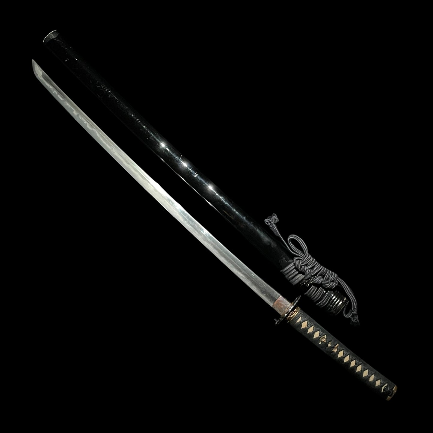 Midareba  KATANA, Sesshu Fujiwara Sukehiro 摂州藤原助広 signed, Edo period