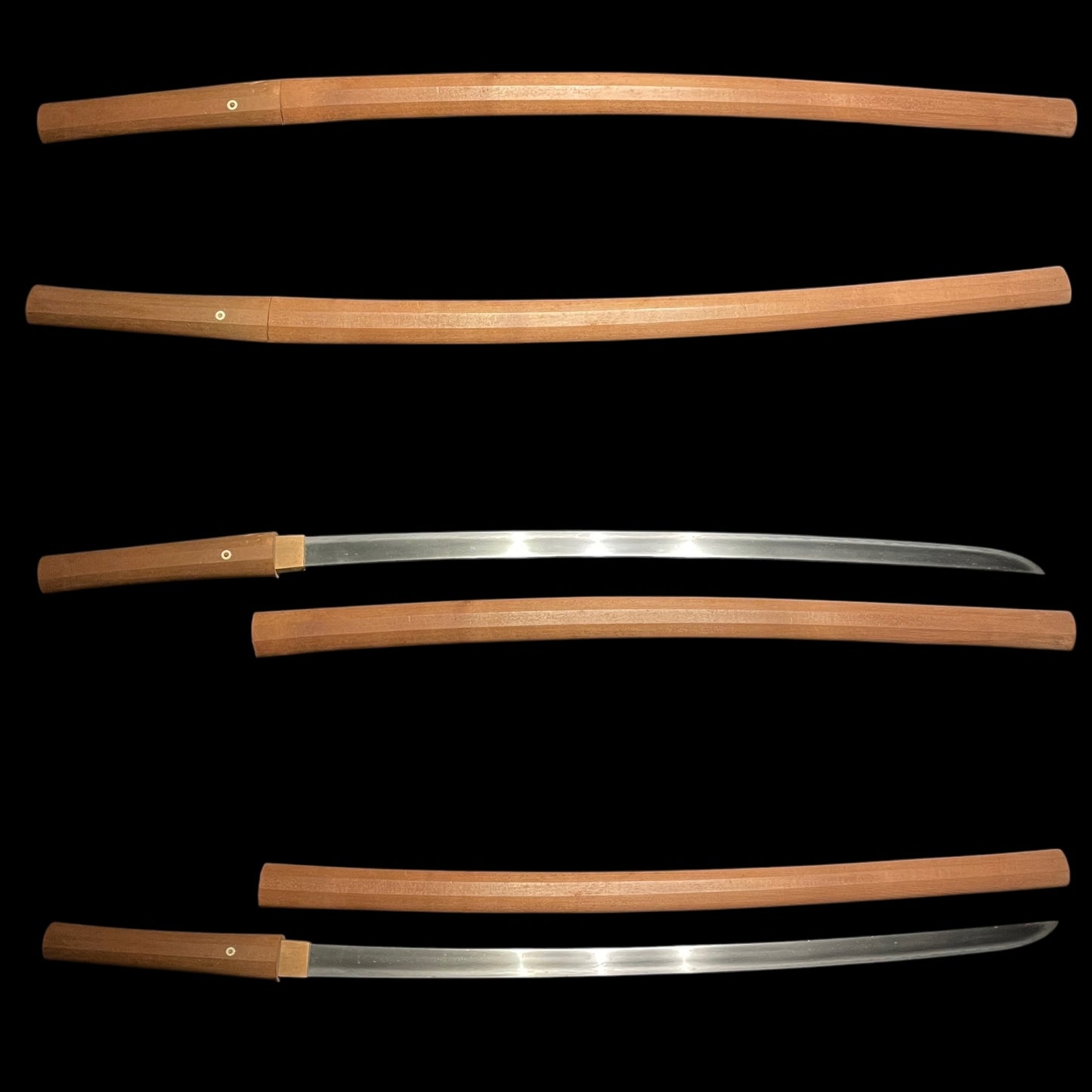 Rare Style Hirazukuri Long KATANA 平造打刀, 二尺三寸五分, Edo period mumei