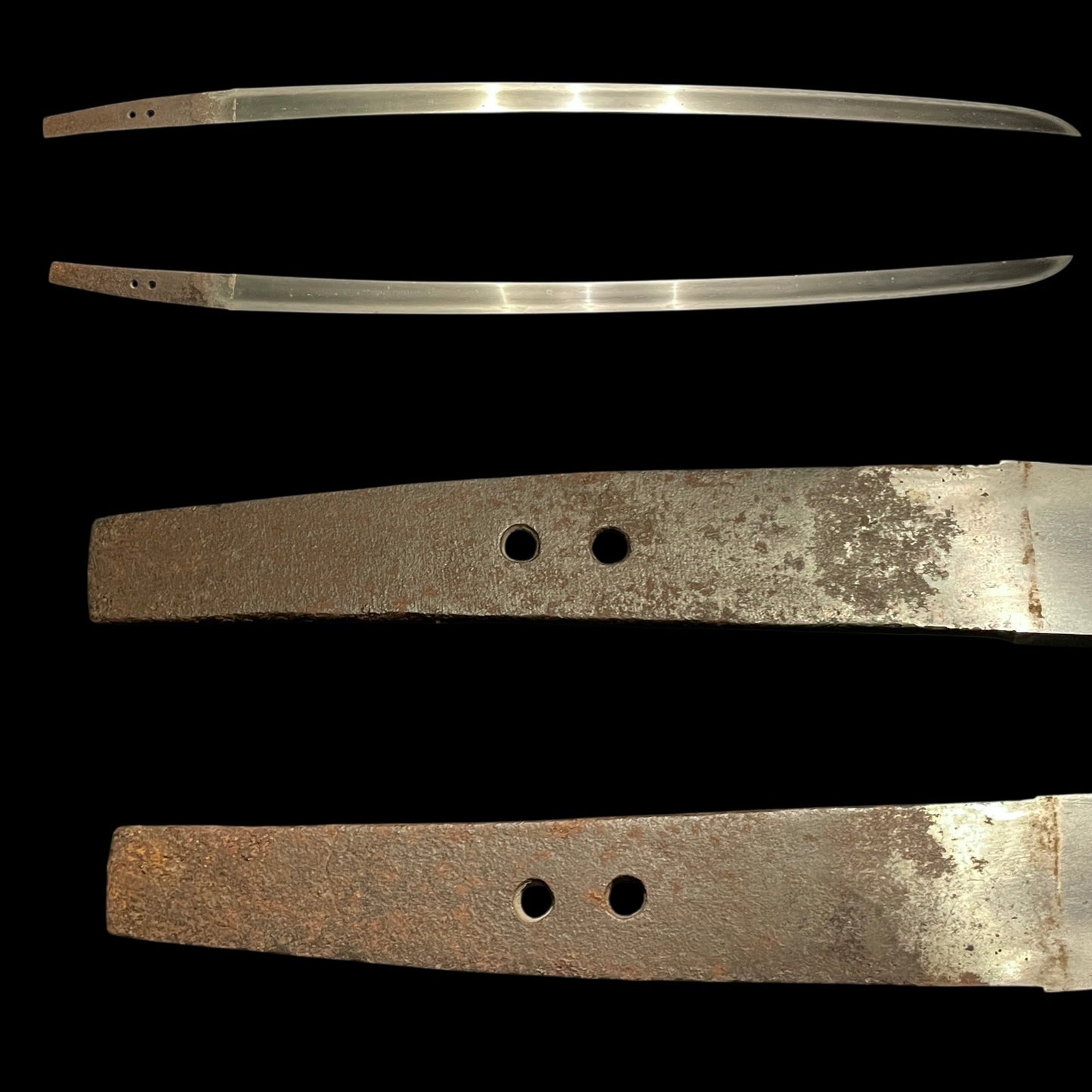 Rare Style Hirazukuri Long KATANA 平造打刀, 二尺三寸五分, Edo period mumei