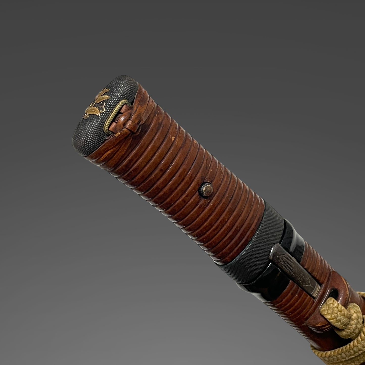 Shrimp Koshirae 海老拵 TANTO, with Kogai, Edo period mumei