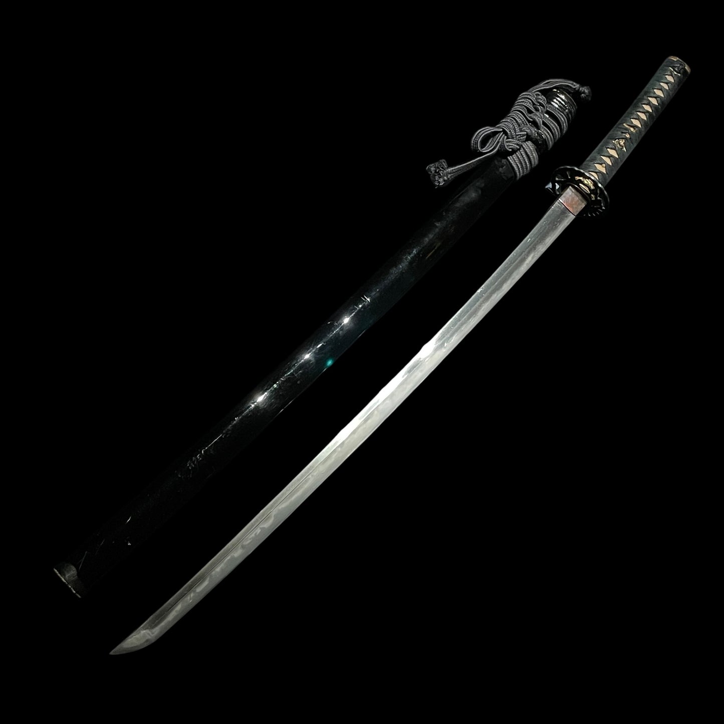 Midareba  KATANA, Sesshu Fujiwara Sukehiro 摂州藤原助広 signed, Edo period