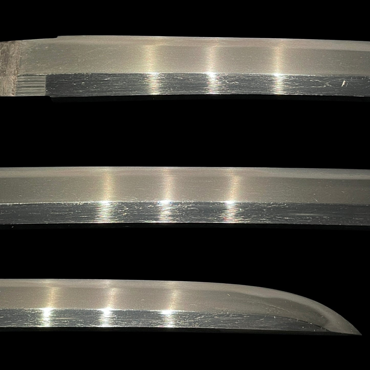 Shobuzukuri Aikuchi Wakizashi, Takarazukushi Fuchikashira, Muromachi period mumei