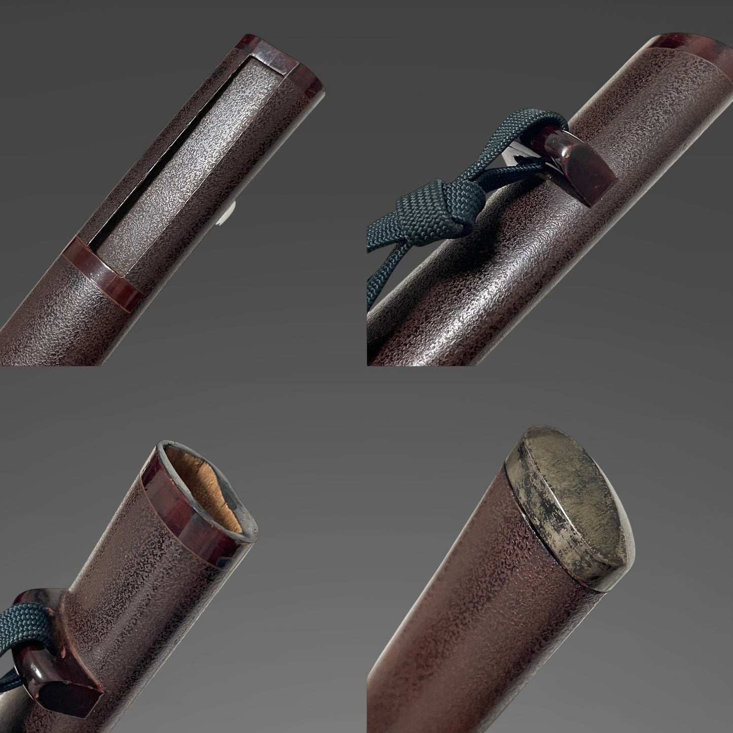 Shobuzukuri Aikuchi Wakizashi, Takarazukushi Fuchikashira, Muromachi period mumei