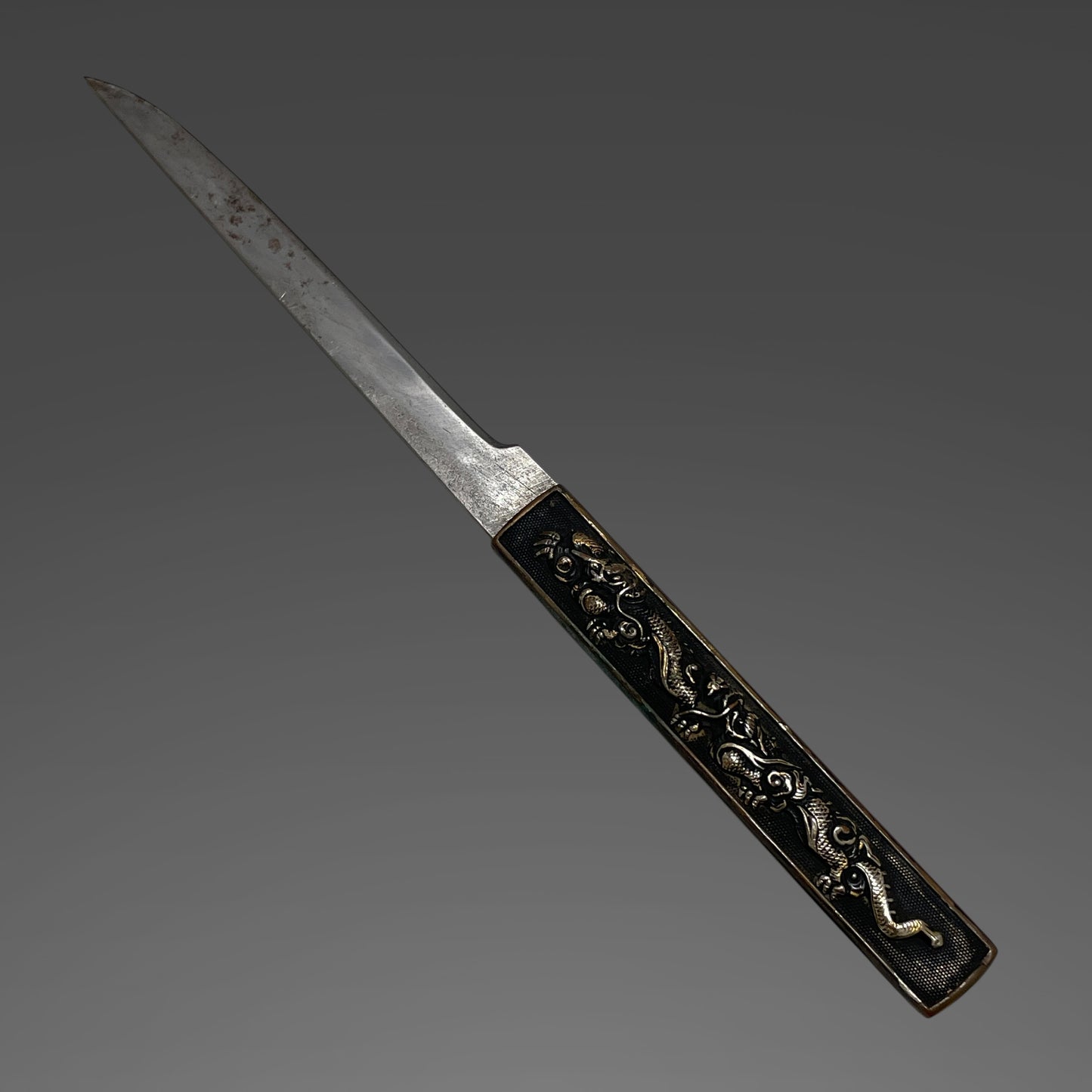 Musashitaro Yasukuni 武蔵太郎安国 signed Long Wakizashi, Edo period, with Kozuka