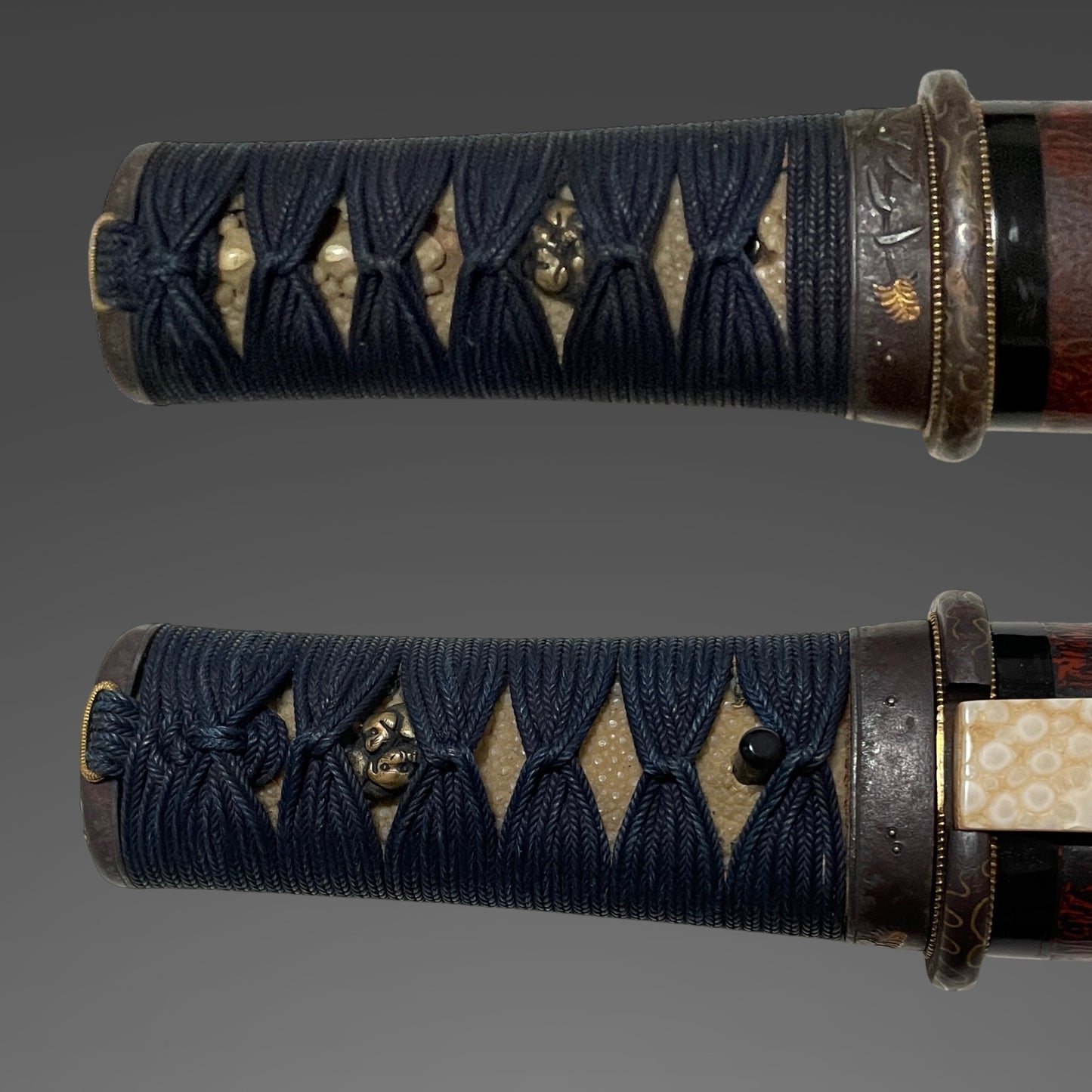 Dragonfly Fittings Red TANTO, Late Edo period mumei
