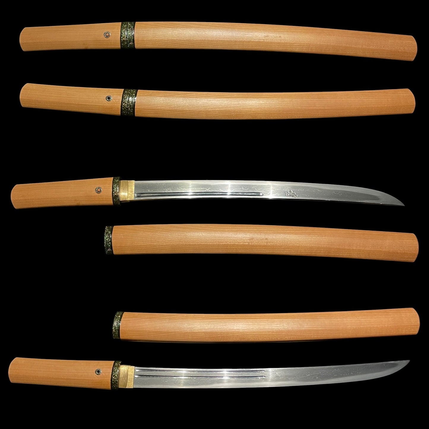 Hirazukuri Wakizashi, Kaneharu saku March 1620 兼春作 元和六年三月吉日 signed, Early Edo period