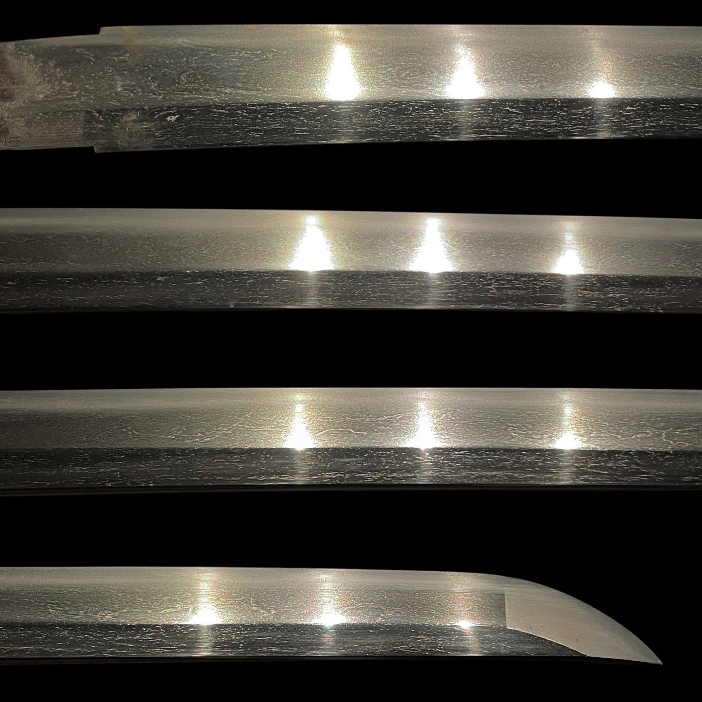 Konukahada 小糠肌 Wakizashi, Suguha 直刃, Edo period mumei